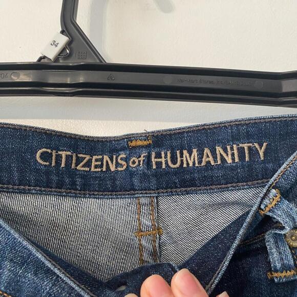 Citizens of Humanity Straight Leg Mid Rise Jeans Women's Size 28 - Picture 5 of 9